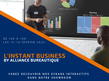 SAVE THE DATE | Venez assister à Nos Instants Business by Alliance Bureautique