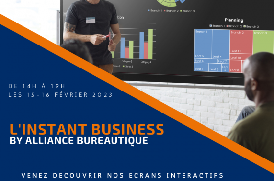 SAVE THE DATE | Venez assister à Nos Instants Business by Alliance Bureautique
