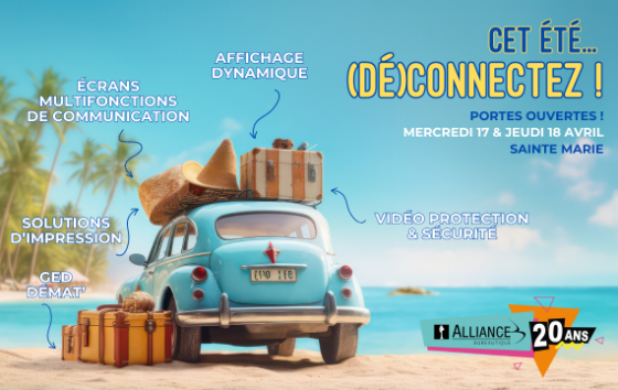 Cet été... (dé)connectez ! | Portes ouvertes 17 & 18 Avril